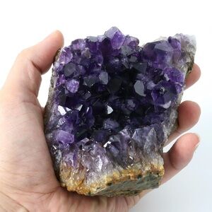 Vibrant Amethyst Cluster Crystal stone